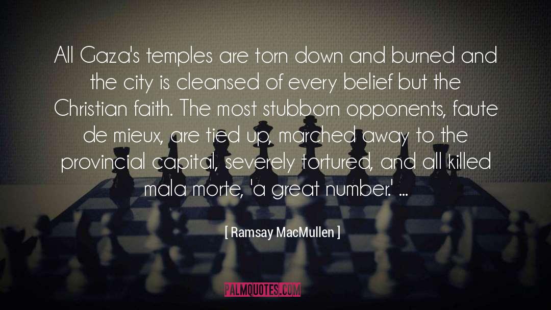 Cleansed quotes by Ramsay MacMullen