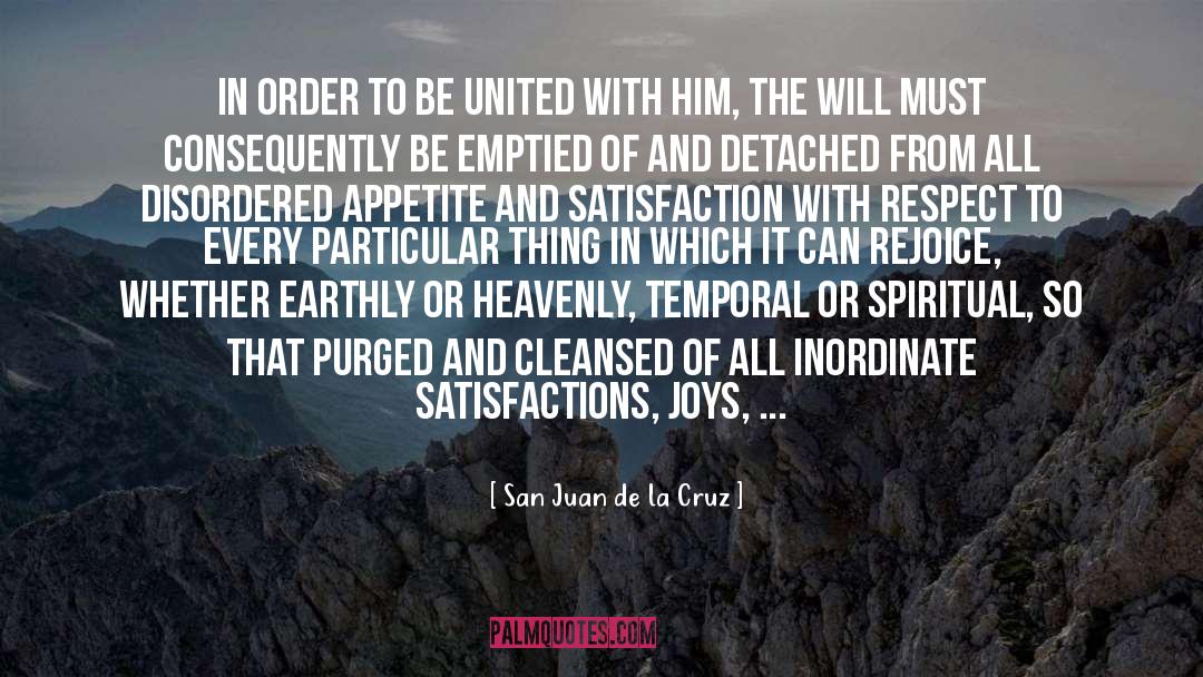 Cleansed quotes by San Juan De La Cruz