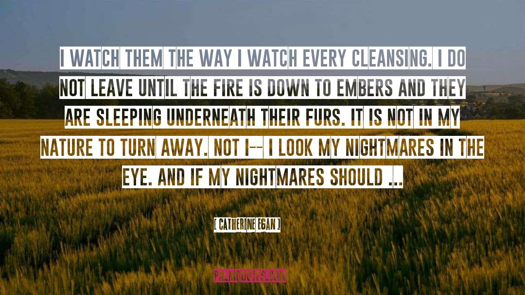 Cleansing quotes by Catherine Egan