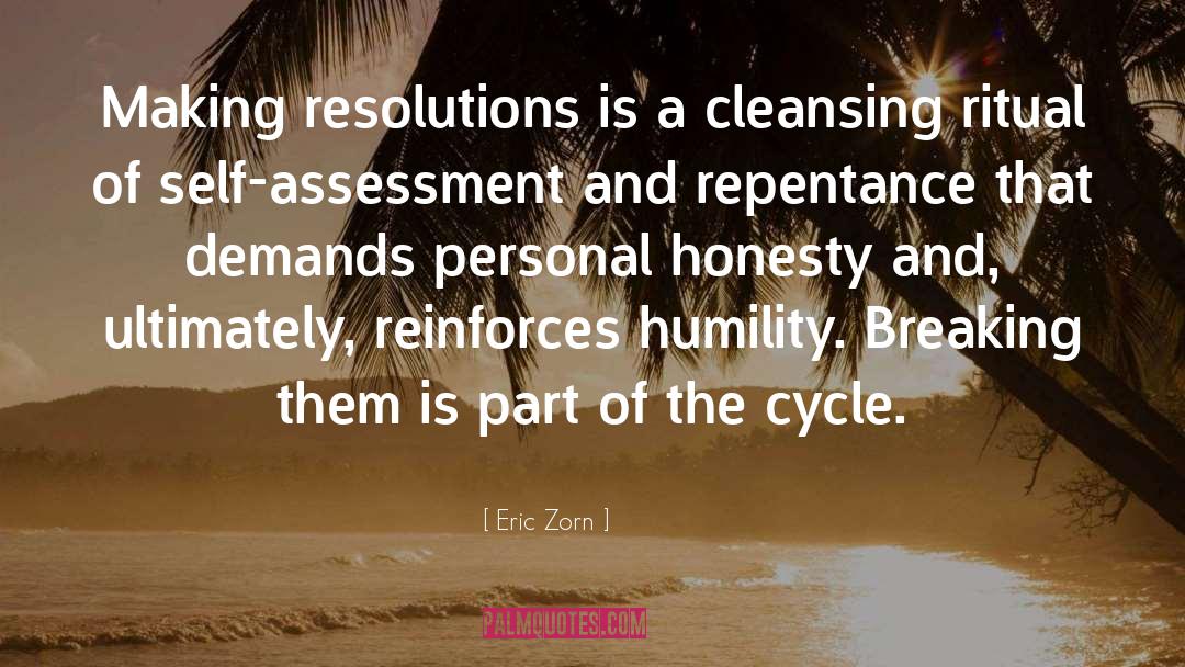 Cleansing quotes by Eric Zorn