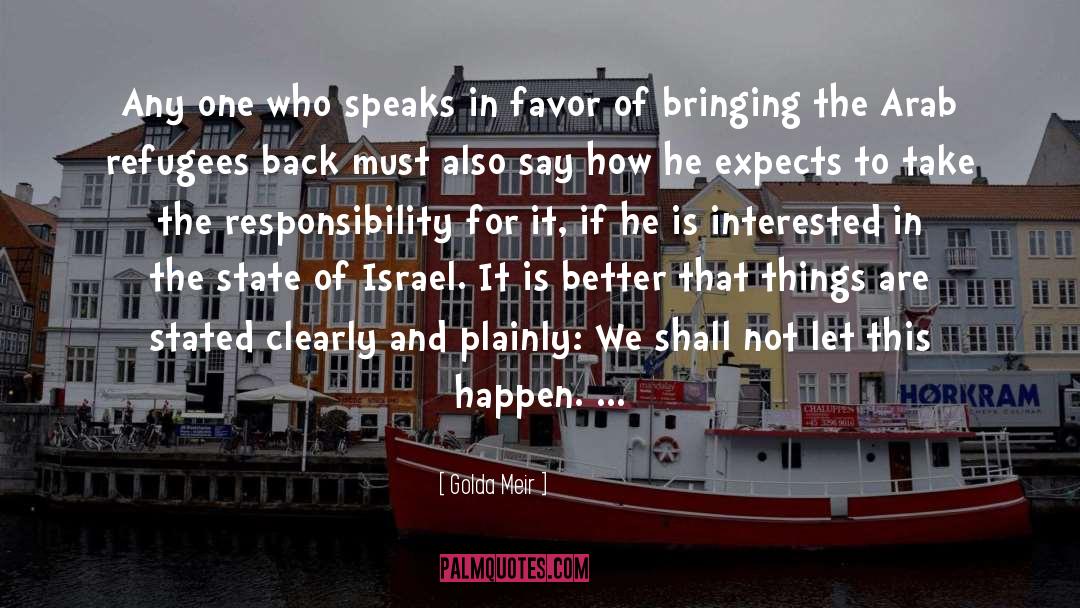 Cleansing quotes by Golda Meir