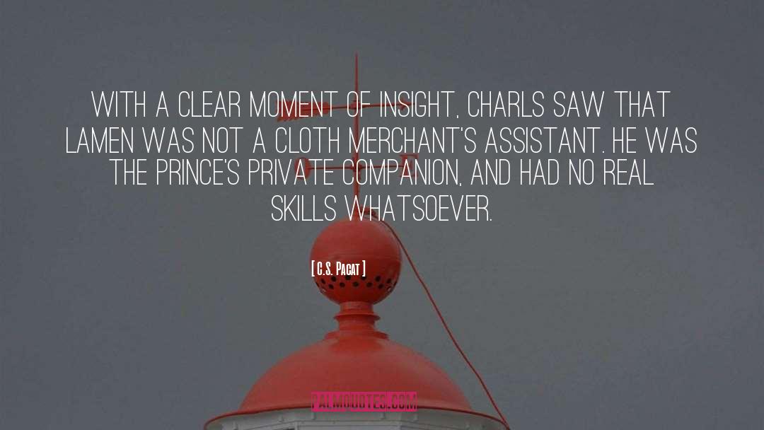 Clear Appearance quotes by C.S. Pacat