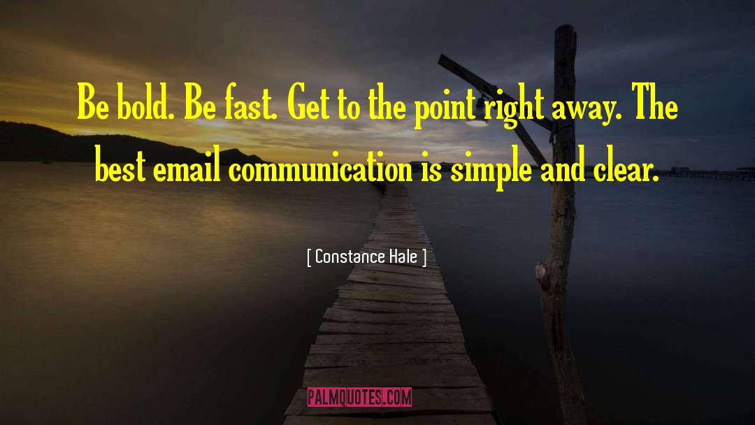 Clear Communication quotes by Constance Hale