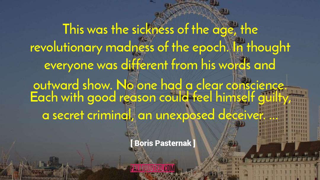 Clear Conscience quotes by Boris Pasternak