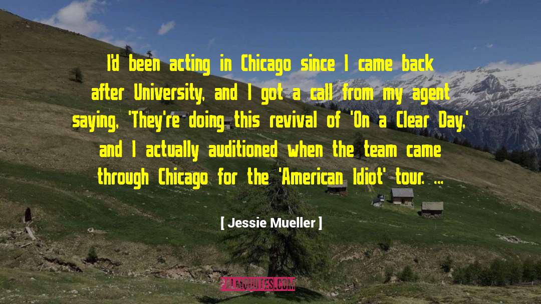 Clear Day quotes by Jessie Mueller