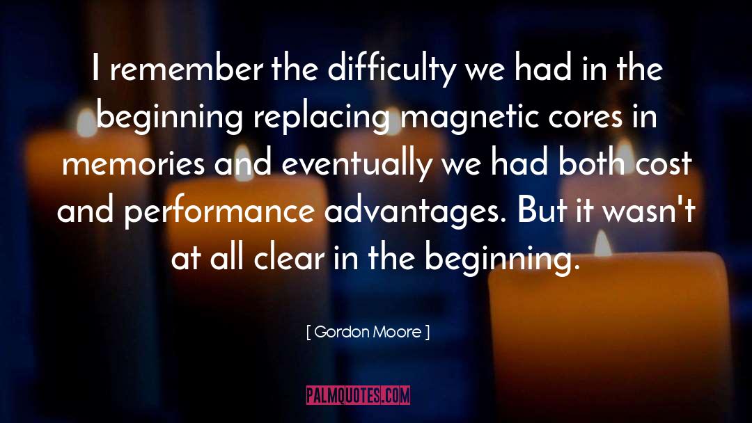 Clear Mindedness quotes by Gordon Moore