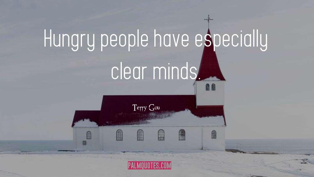 Clear Minds quotes by Terry Gou