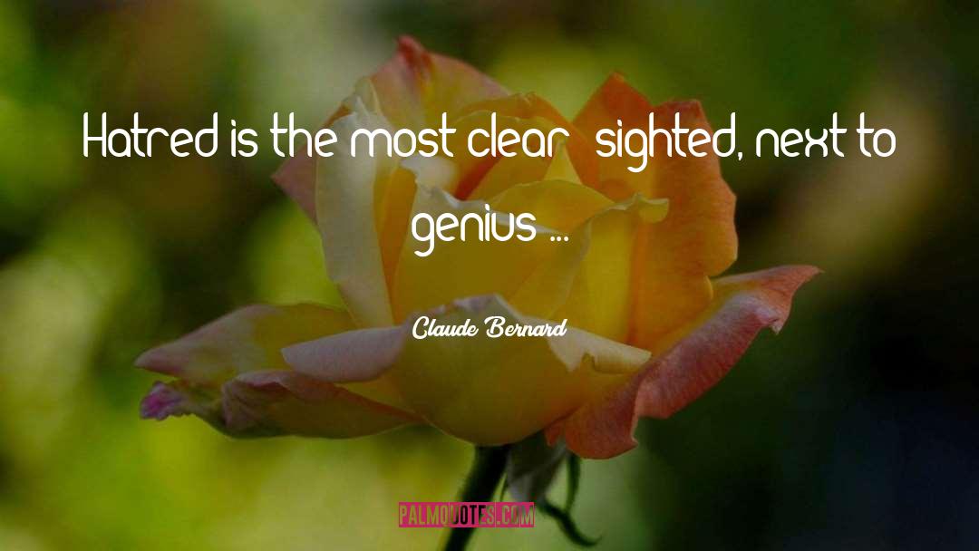 Clear Sighted Inspections quotes by Claude Bernard