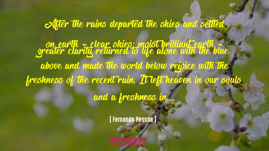 Clear Skies quotes by Fernando Pessoa