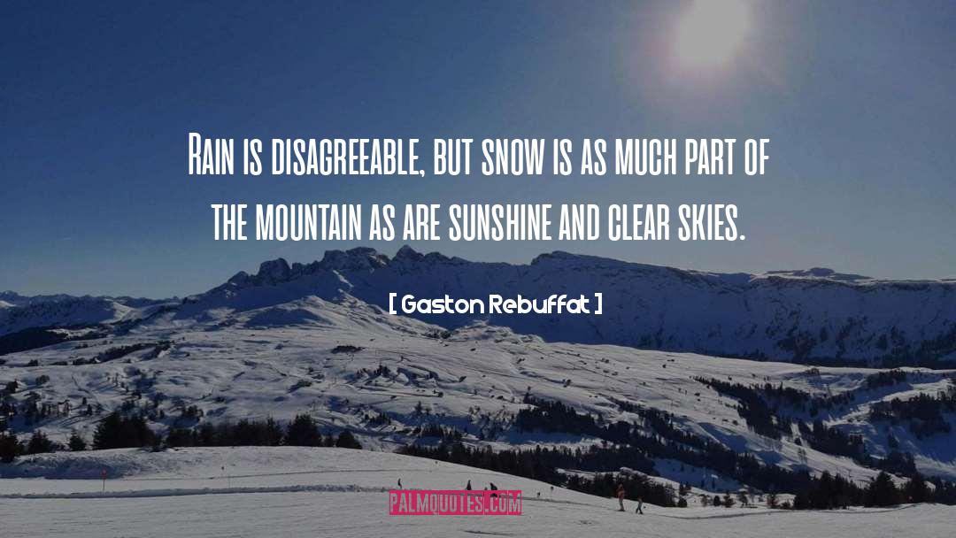 Clear Skies quotes by Gaston Rebuffat