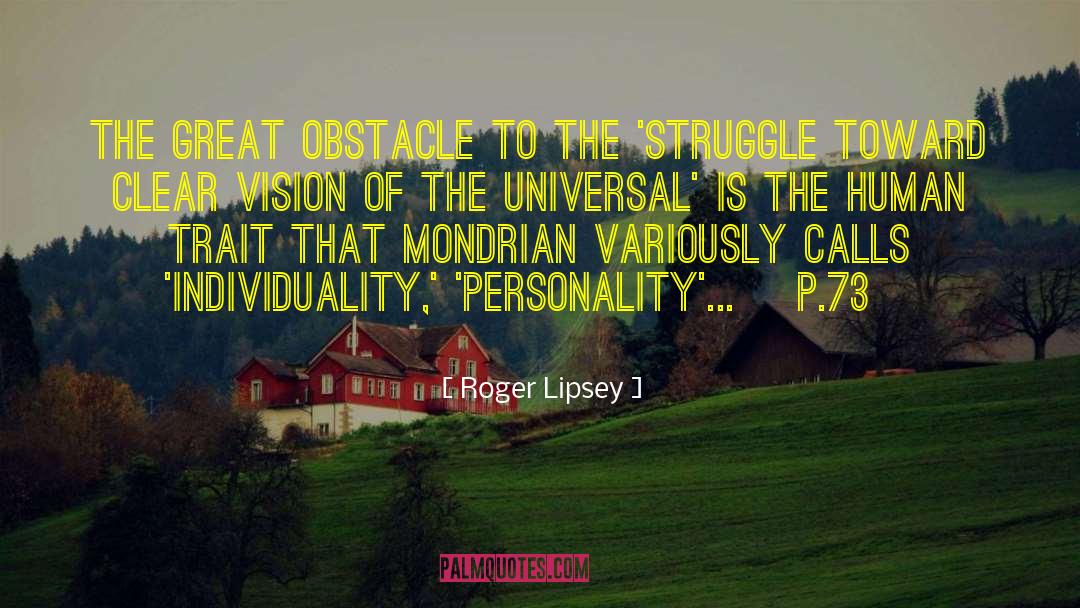 Clear Vision quotes by Roger Lipsey