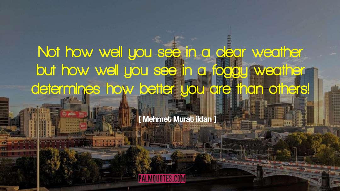 Clear Vision quotes by Mehmet Murat Ildan