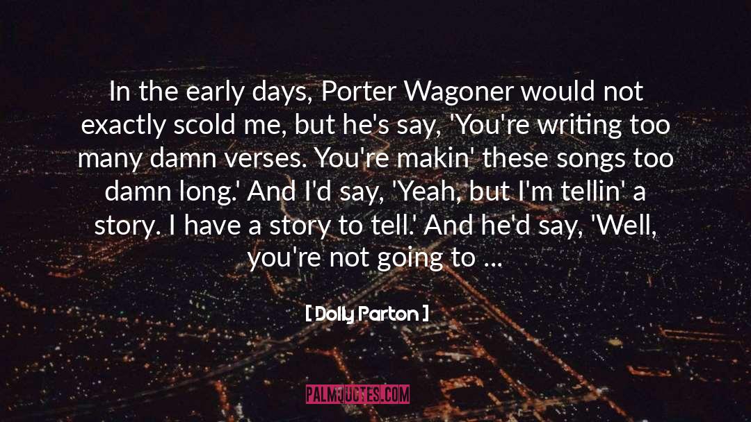 Clear Writing quotes by Dolly Parton