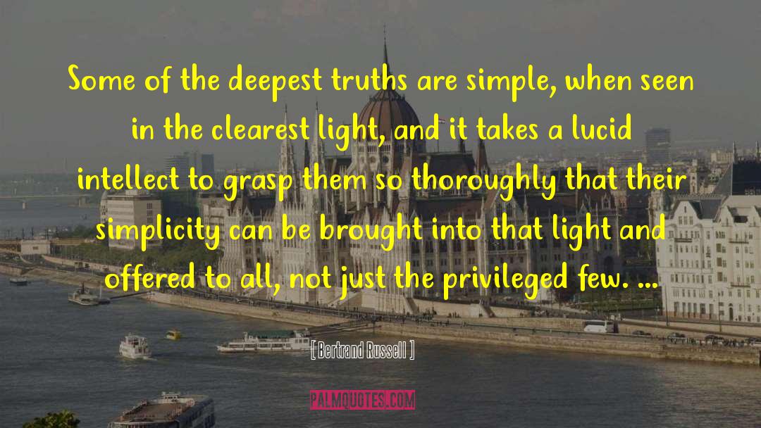 Clearest Lakes quotes by Bertrand Russell