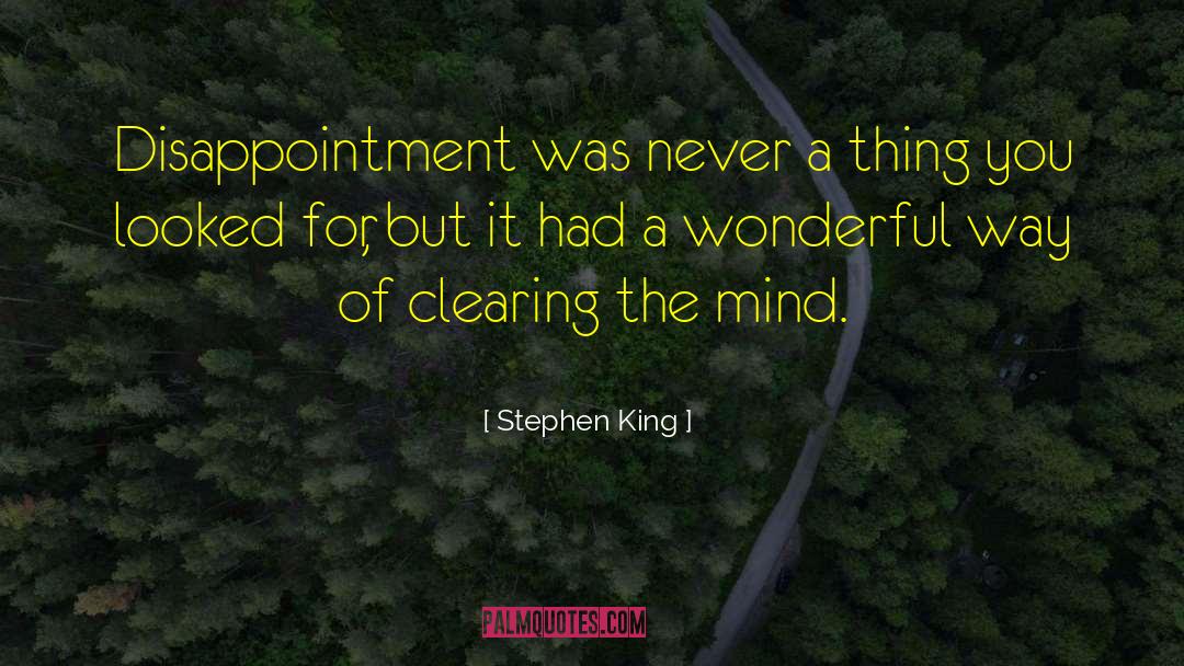 Clearing Out quotes by Stephen King