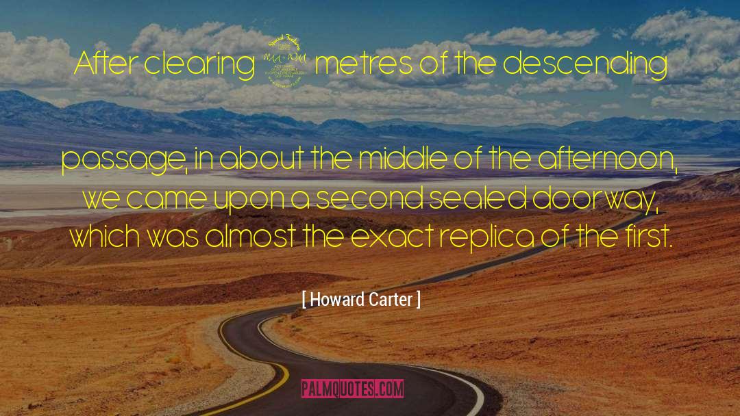 Clearing quotes by Howard Carter