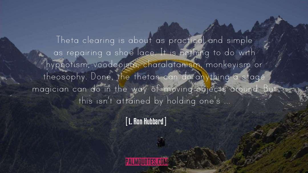 Clearing quotes by L. Ron Hubbard