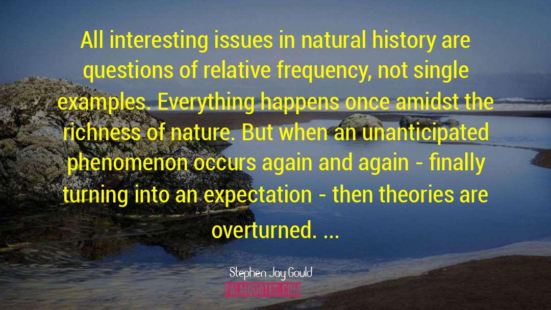 Clearinghouses Examples quotes by Stephen Jay Gould