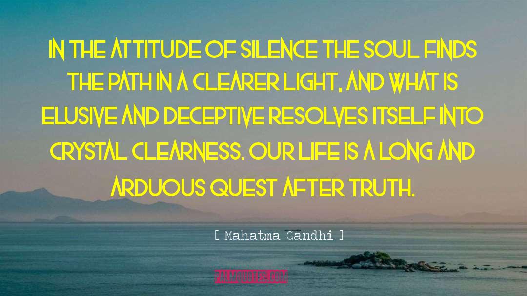 Clearness quotes by Mahatma Gandhi