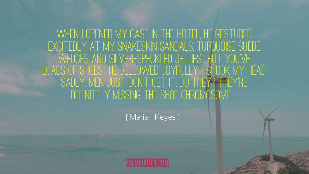 Cleated Sandals quotes by Marian Keyes