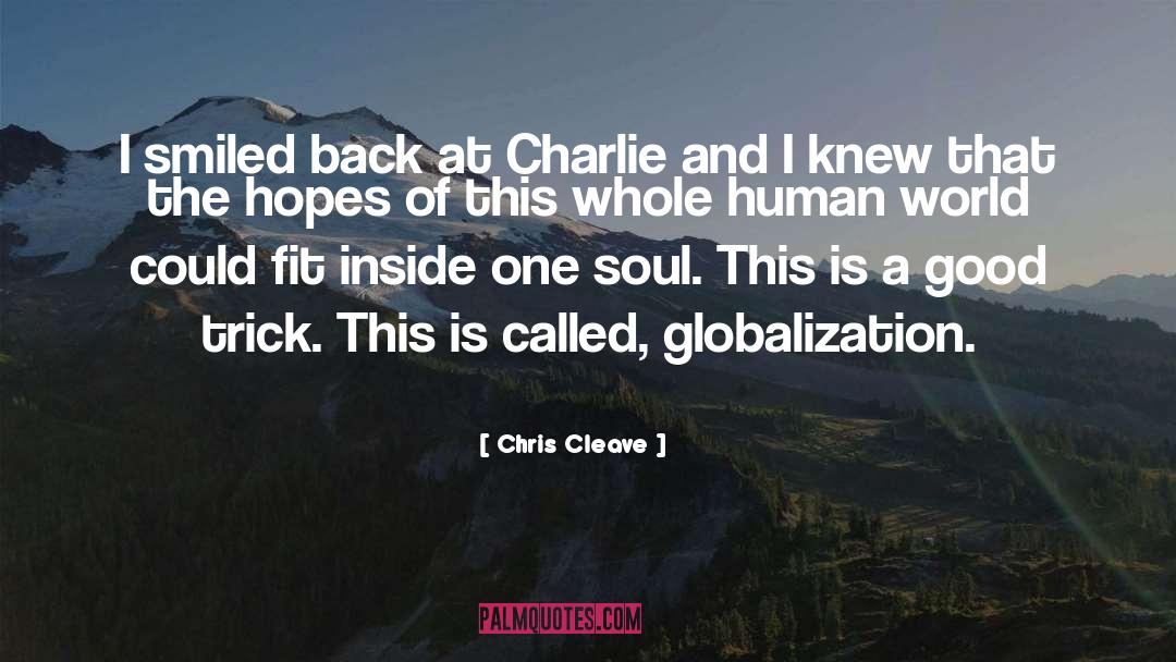 Cleave quotes by Chris Cleave