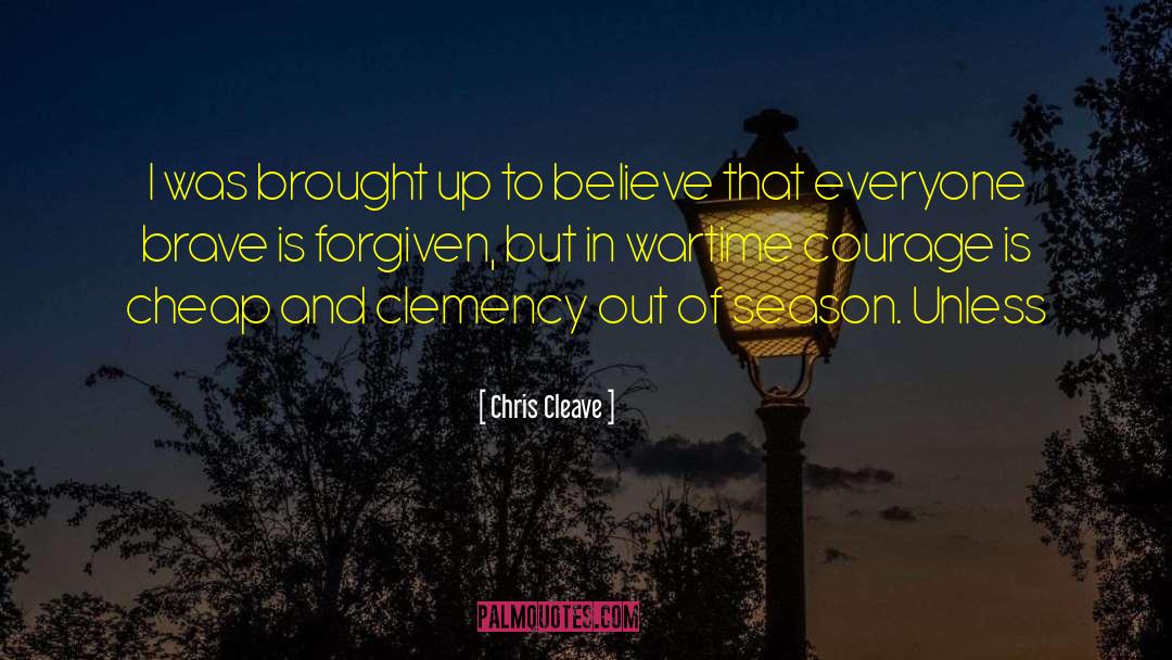 Cleave quotes by Chris Cleave