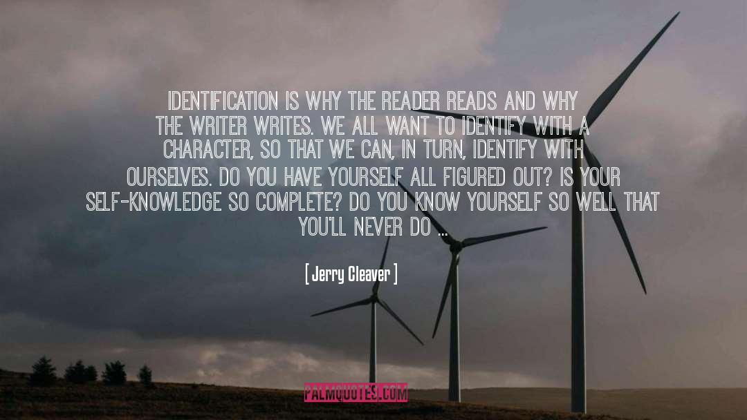 Cleaver quotes by Jerry Cleaver