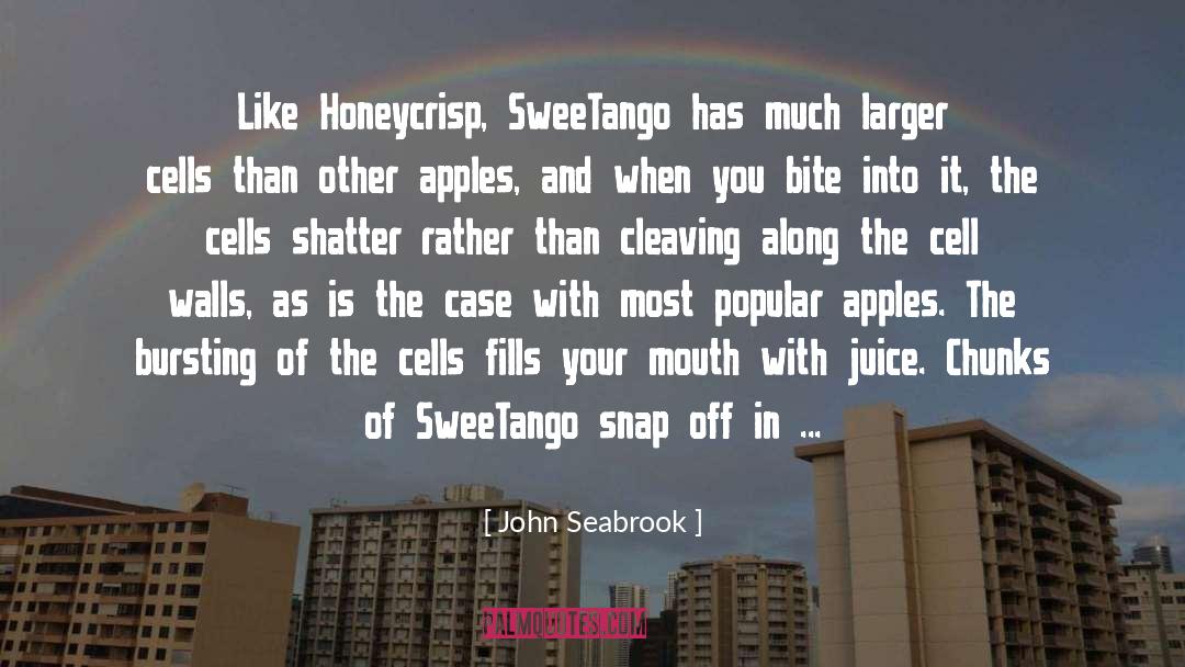 Cleaving quotes by John Seabrook