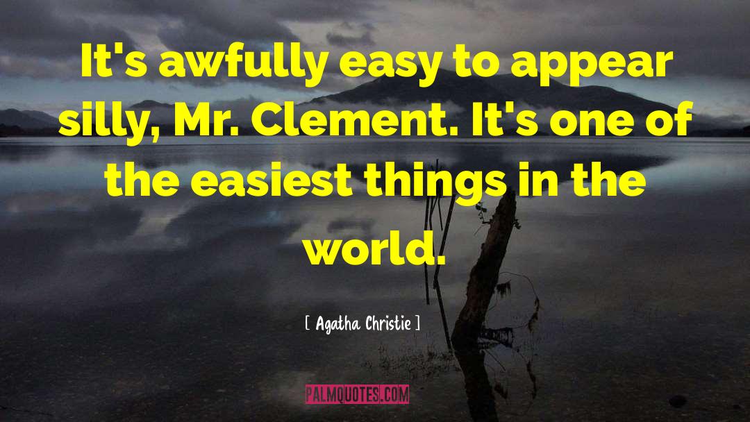 Clement Of Rome quotes by Agatha Christie