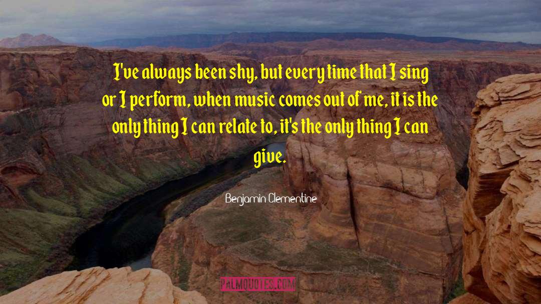 Clementine Twd quotes by Benjamin Clementine