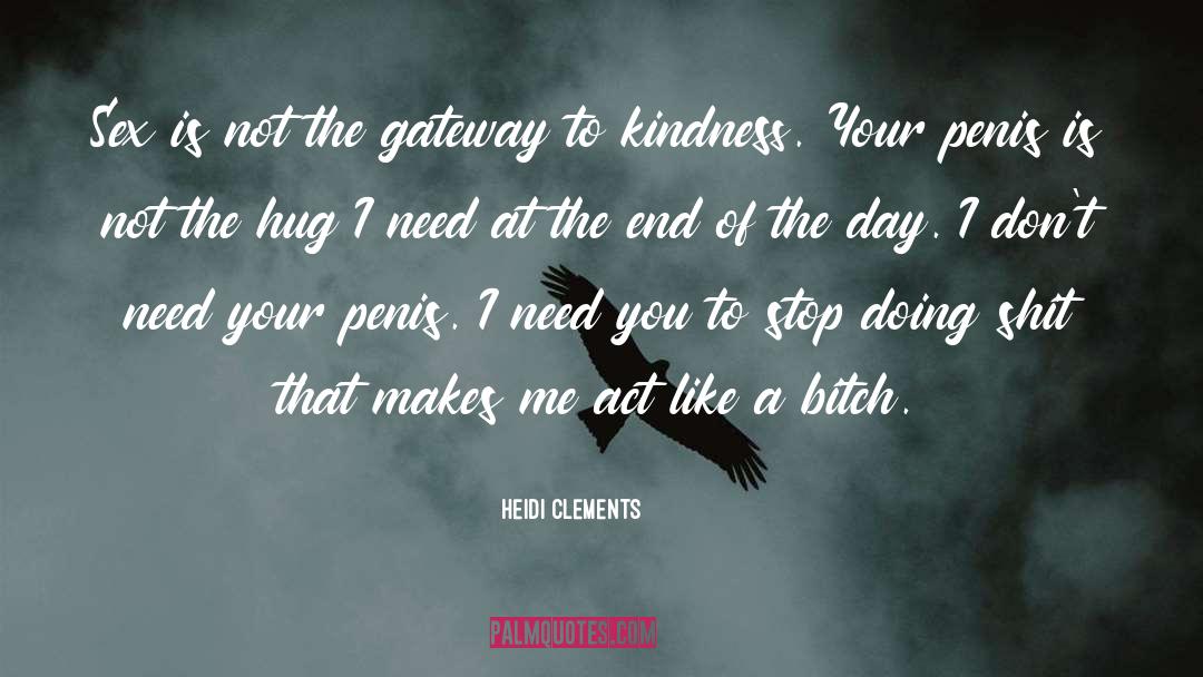 Clements quotes by Heidi Clements
