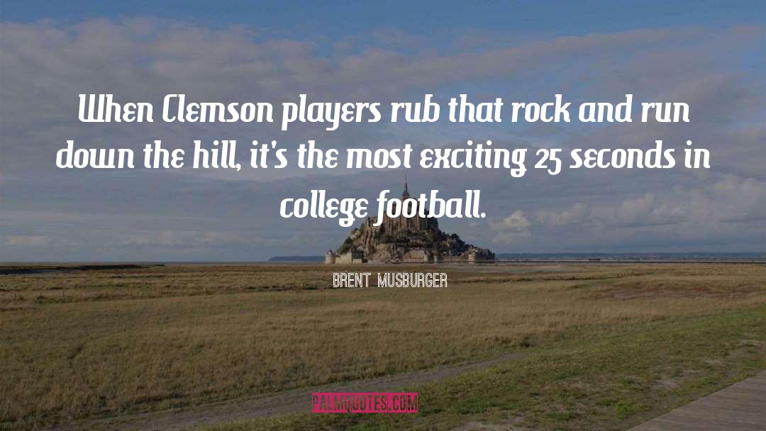 Clemson quotes by Brent Musburger