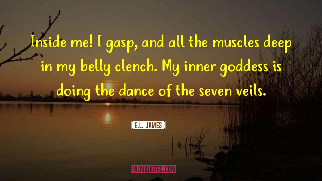 Clench quotes by E.L. James