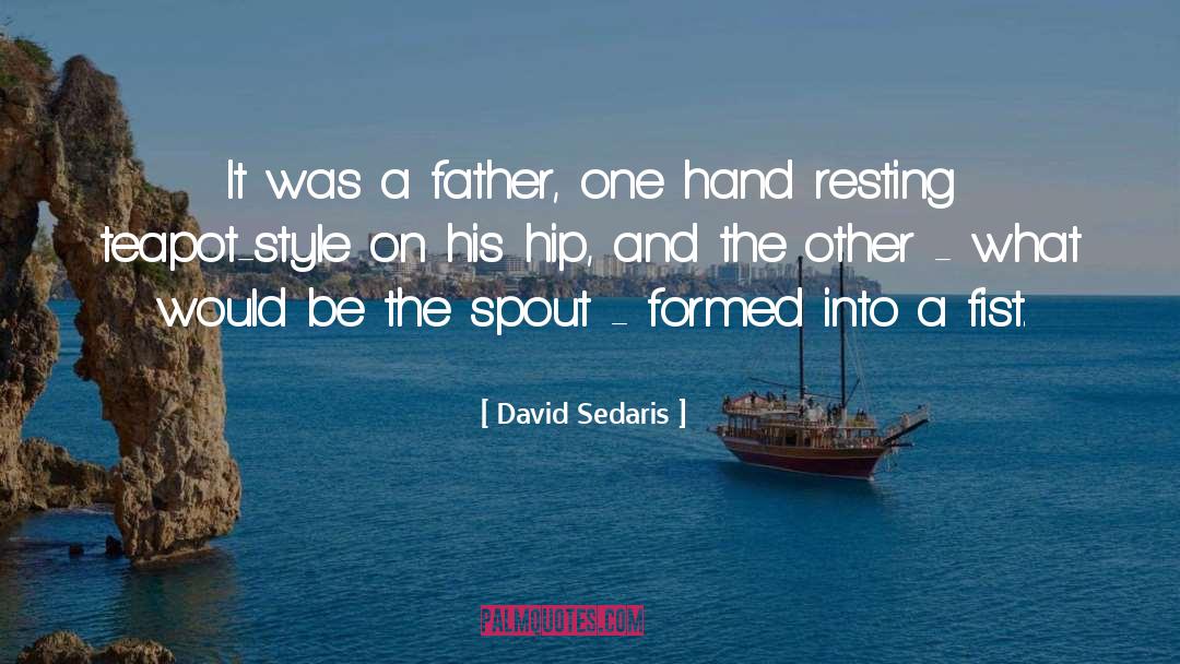 Clenched Fist quotes by David Sedaris