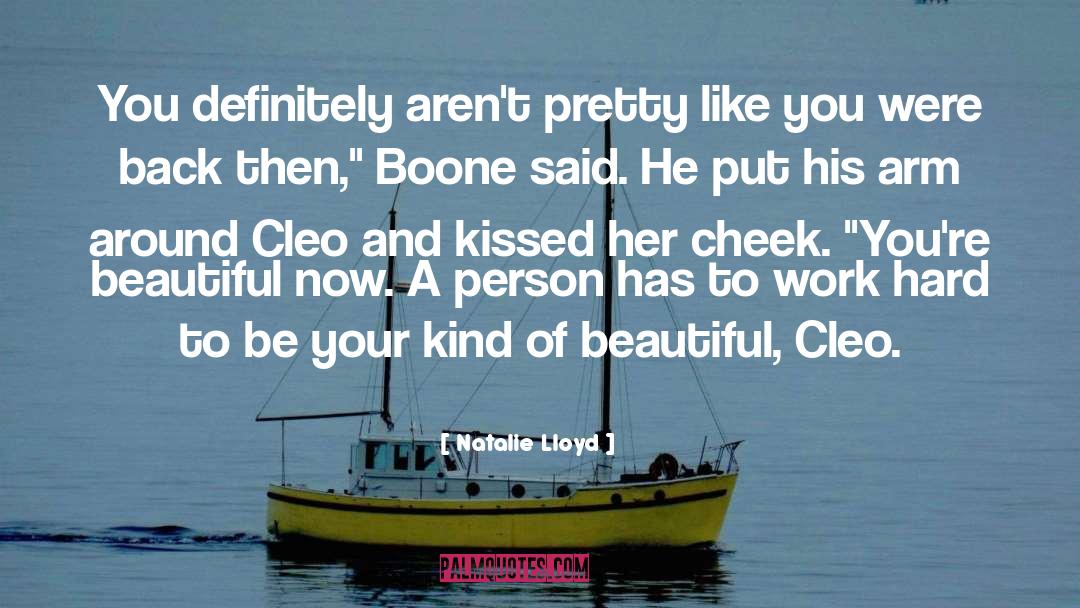 Cleo quotes by Natalie Lloyd