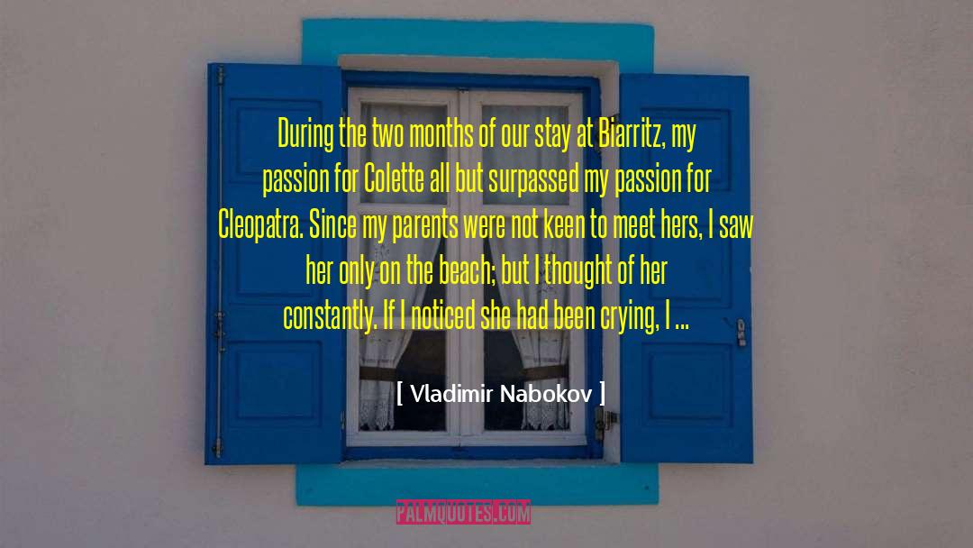 Cleopatra quotes by Vladimir Nabokov