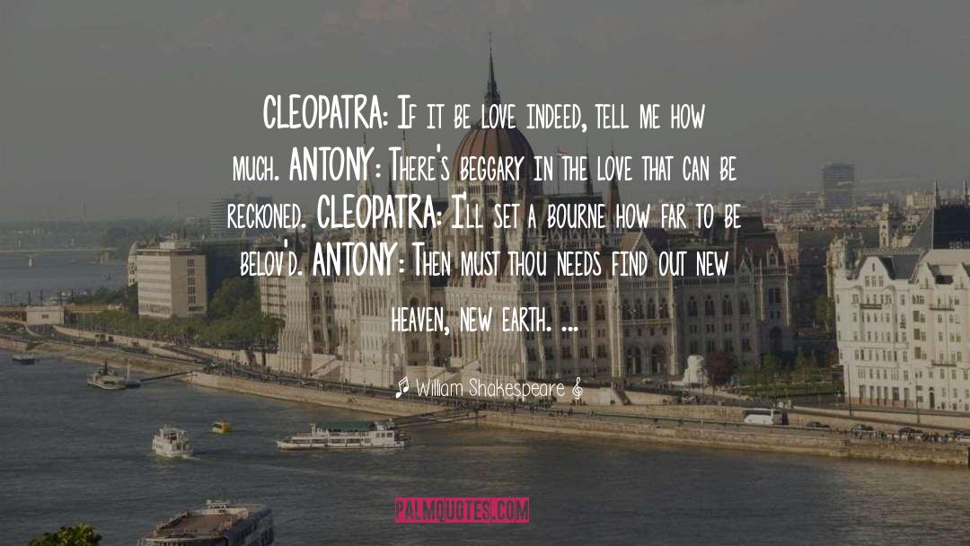 Cleopatra quotes by William Shakespeare