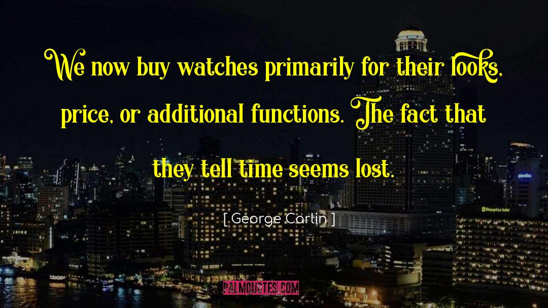 Clerc Watches quotes by George Carlin