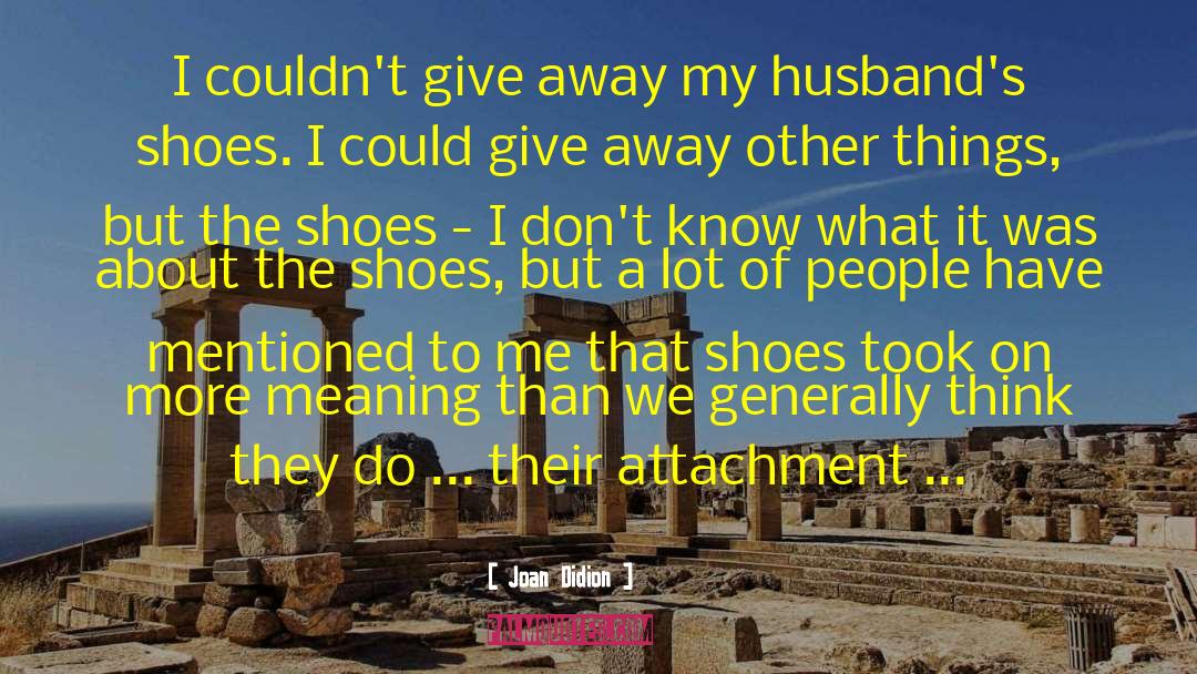 Clergerie Shoes quotes by Joan Didion