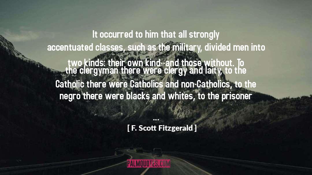 Clergy quotes by F. Scott Fitzgerald