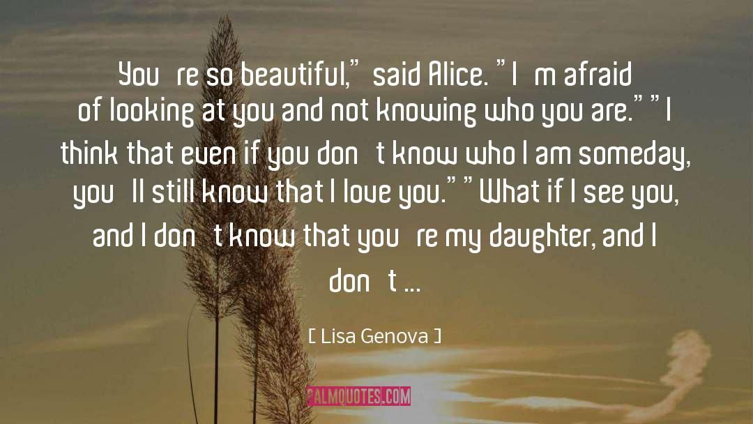 Clergyman S Daughter quotes by Lisa Genova