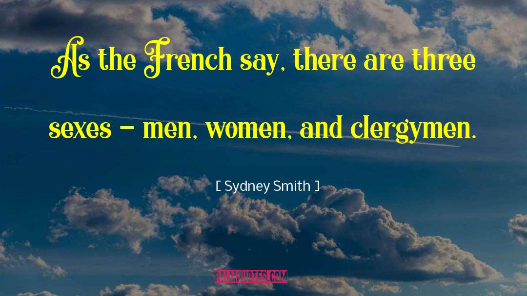 Clergymen quotes by Sydney Smith