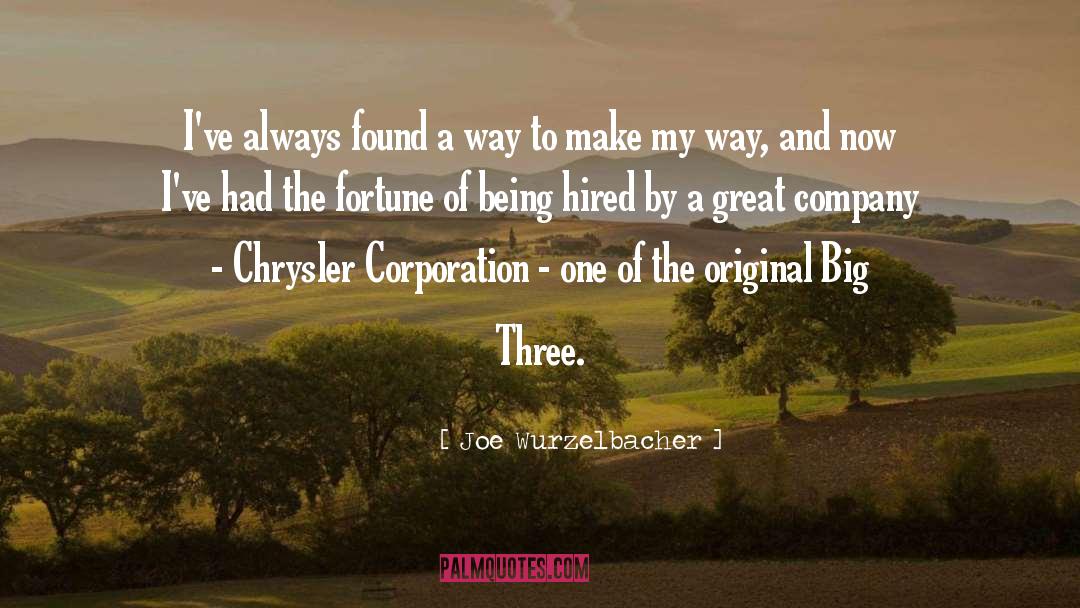 Clerisy Corporation quotes by Joe Wurzelbacher