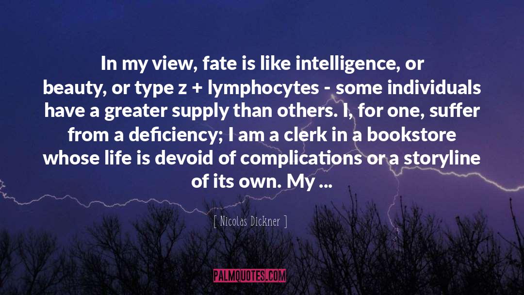 Clerk quotes by Nicolas Dickner