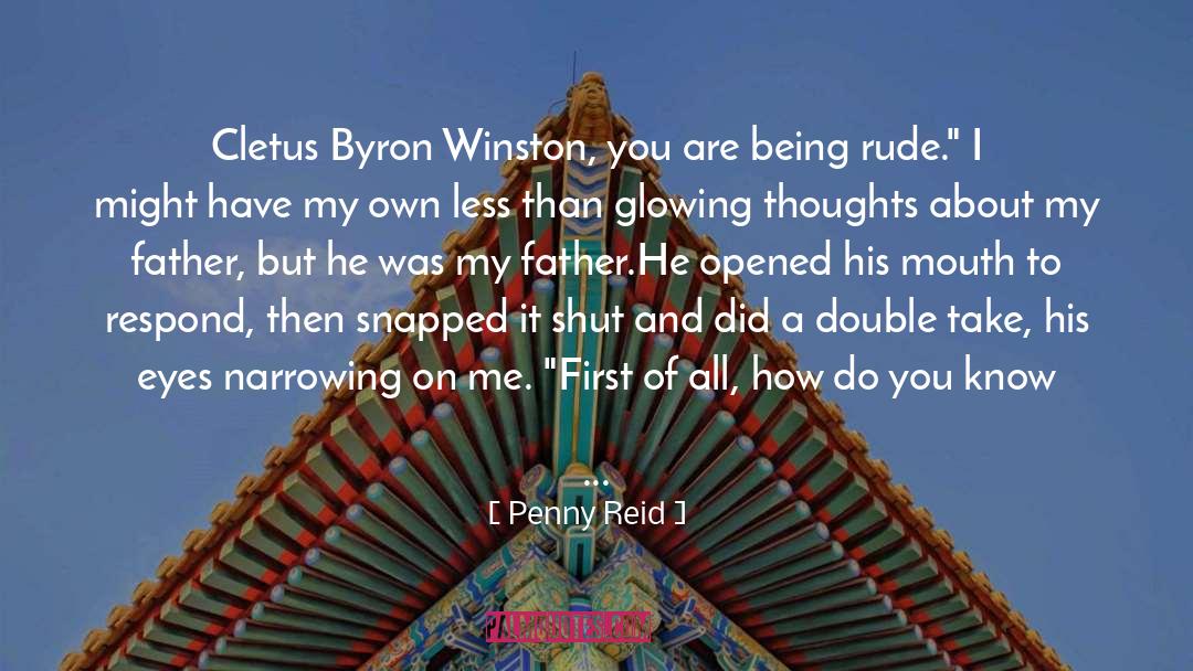 Cletus Winston quotes by Penny Reid
