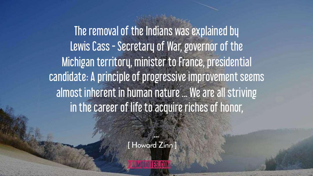 Cleveland Indians quotes by Howard Zinn