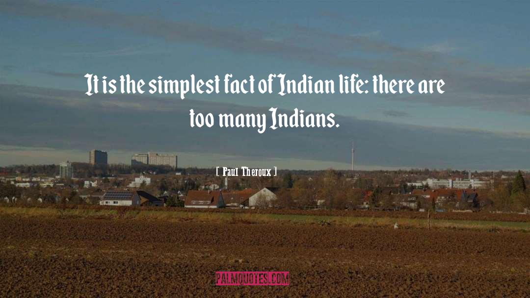Cleveland Indians quotes by Paul Theroux
