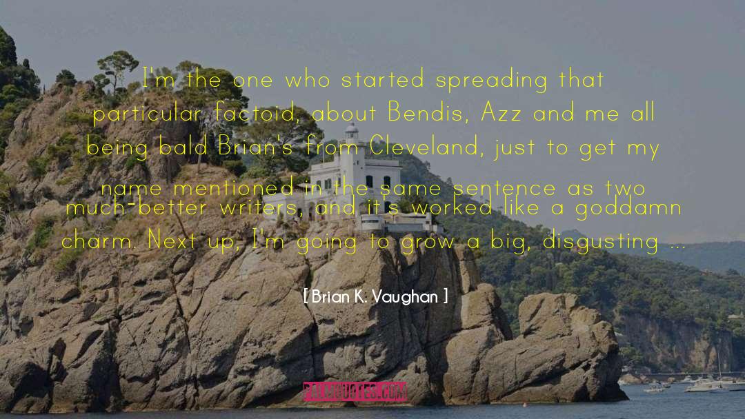 Cleveland quotes by Brian K. Vaughan