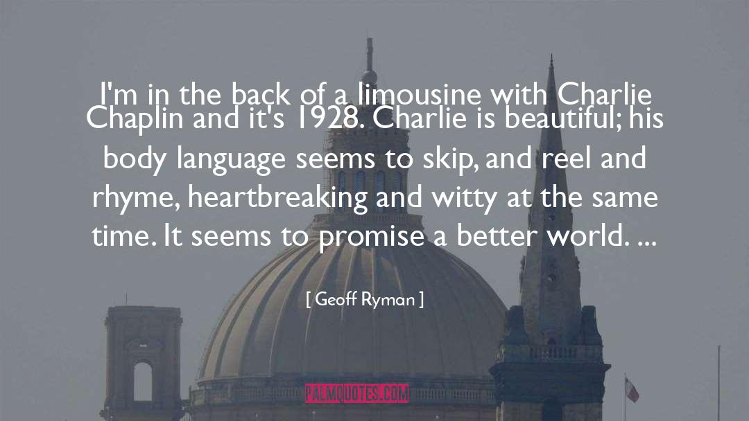 Clever And Witty quotes by Geoff Ryman