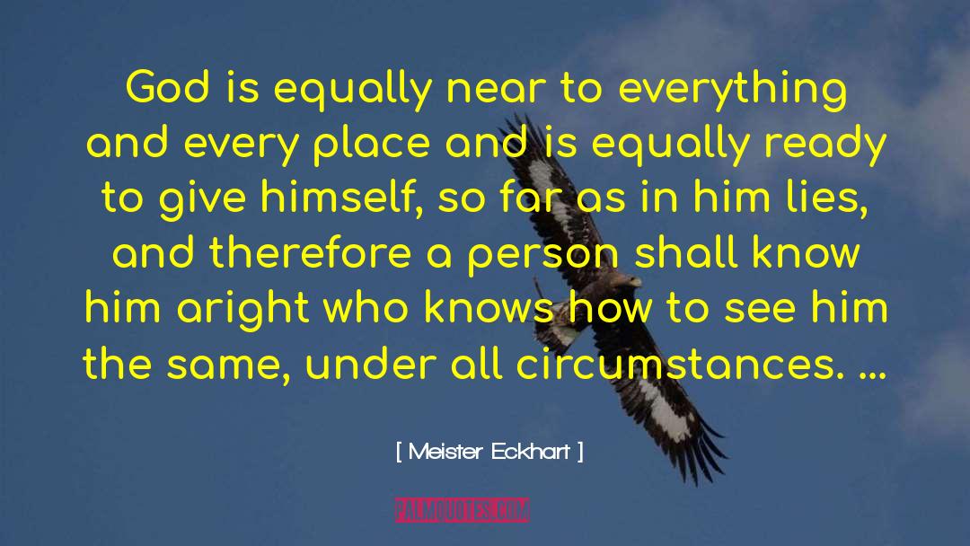 Clever Person quotes by Meister Eckhart